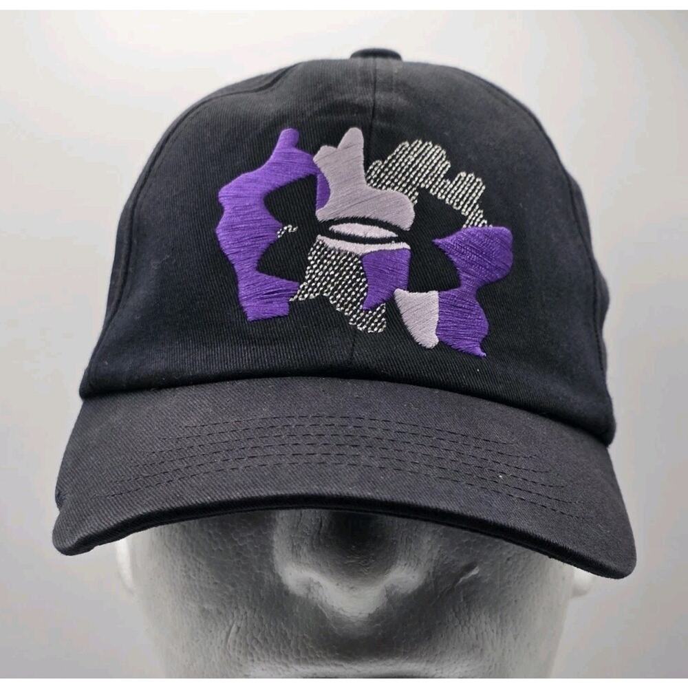 Under Armour Women's Adjustable Baseball Cap Strapback Black & Purple